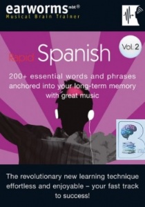 Earworms Rapid Spanish Vol 2 written by Berlitz performed by Earworms on CD (Abridged)
